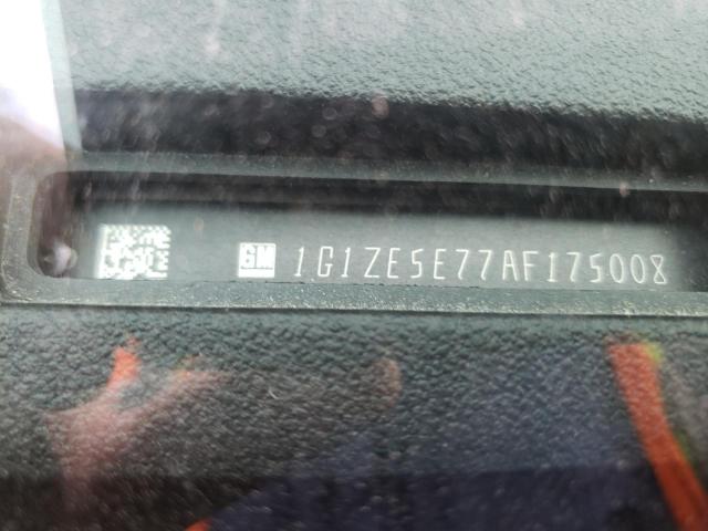 1G1ZE5E77AF175008 - 2010 CHEVROLET MALIBU LTZ 灰色 照片 12