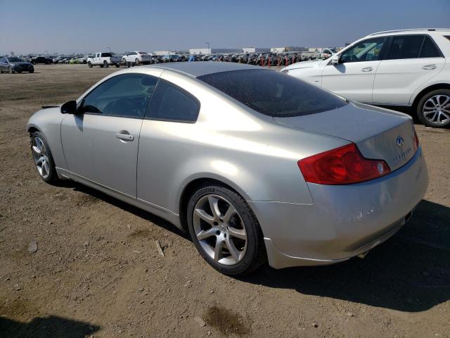 JNKCV54E84M812659 - 2004 INFINITI G35 SILVER photo 2