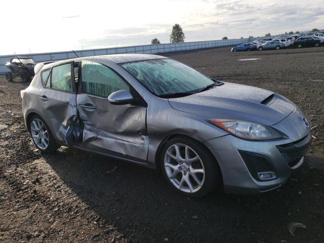 JM1BL1K35B1397859 - 2011 MAZDA SPEED 3 SILVER photo 4