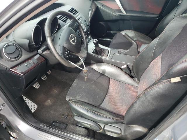 JM1BL1K35B1397859 - 2011 MAZDA SPEED 3 SILVER photo 7