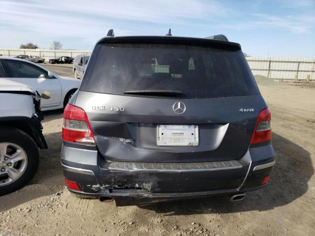 WDCGG8HB7AF432964 - 2010 MERCEDES-BENZ GLK 350 4MATIC GRAY photo 6