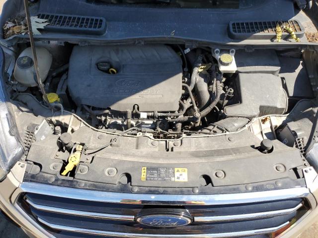 1FMCU0GD6HUA37984 - 2017 FORD ESCAPE SE 棕色 照片 12