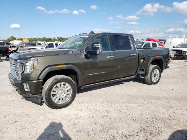 1GT49WEYXNF310203 - 2022 GMC SIERRA K3500 DENALI BROWN photo 1