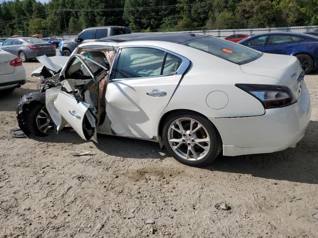1N4AA5AP2EC449153 - 2014 NISSAN MAXIMA S WHITE photo 2