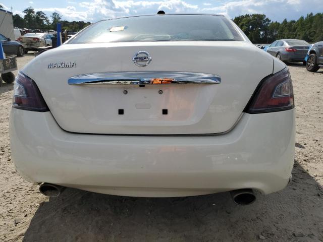 1N4AA5AP2EC449153 - 2014 NISSAN MAXIMA S WHITE photo 6