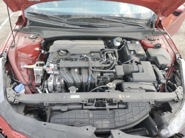 KMHLS4AG8PU454117 - 2023 HYUNDAI ELANTRA SEL RED photo 11