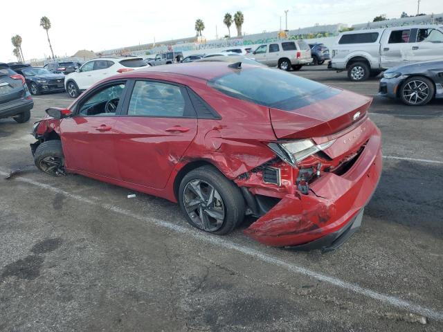 KMHLS4AG8PU454117 - 2023 HYUNDAI ELANTRA SEL RED photo 2