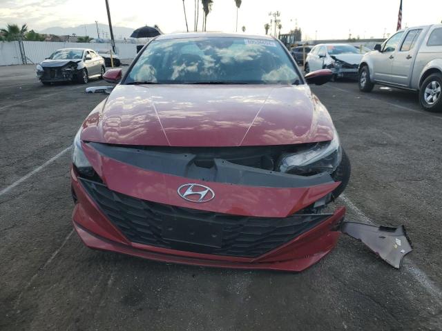 KMHLS4AG8PU454117 - 2023 HYUNDAI ELANTRA SEL RED photo 5