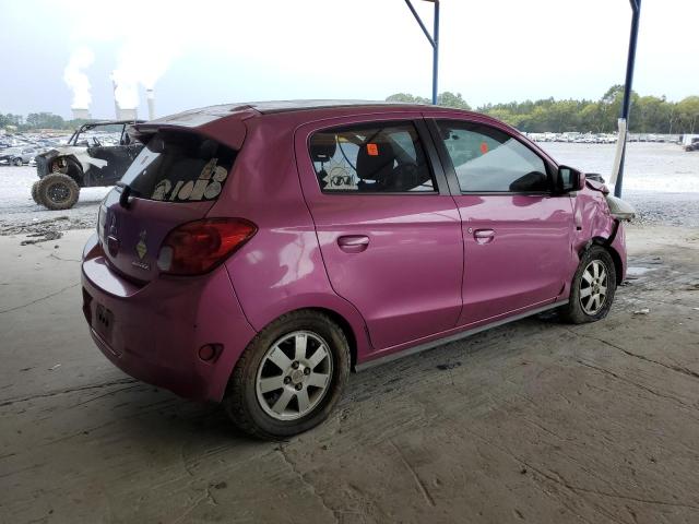 ML32A4HJXEH004448 - 2014 MITSUBISHI MIRAGE ES PURPLE photo 3