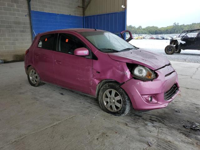 ML32A4HJXEH004448 - 2014 MITSUBISHI MIRAGE ES PURPLE photo 4