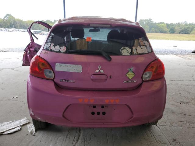 ML32A4HJXEH004448 - 2014 MITSUBISHI MIRAGE ES PURPLE photo 6