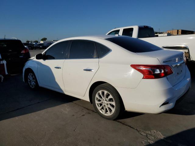 3N1AB7AP8KY377643 - 2019 NISSAN SENTRA S WHITE photo 2