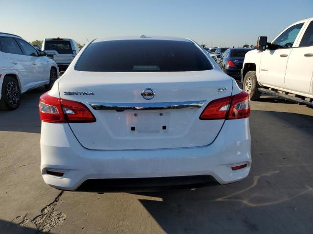 3N1AB7AP8KY377643 - 2019 NISSAN SENTRA S WHITE photo 6