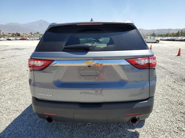 1GNERFKW1MJ228337 - 2021 CHEVROLET TRAVERSE LS GRAY photo 6