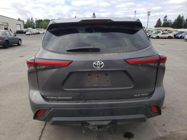 5TDHZRBH8MS160243 - 2021 TOYOTA HIGHLANDER XLE Boz foto 6