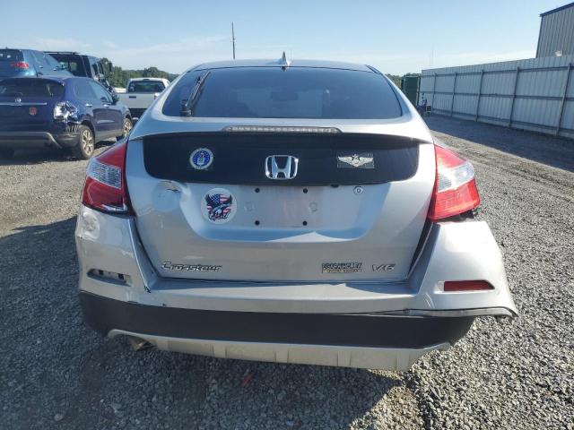 5J6TF1H50DL002220 - 2013 HONDA CROSSTOUR EXL SILVER photo 6