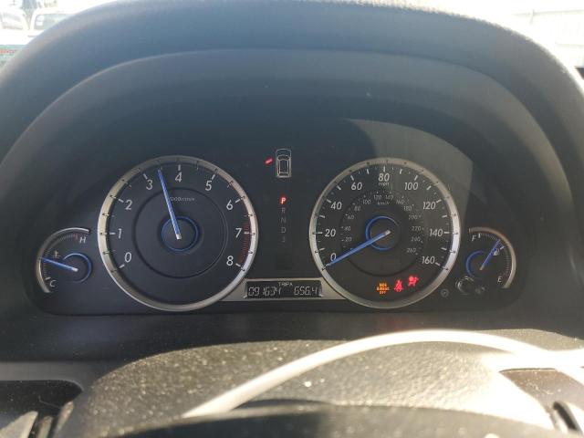 5J6TF1H50DL002220 - 2013 HONDA CROSSTOUR EXL ვერცხლისფერი ფოტო 9