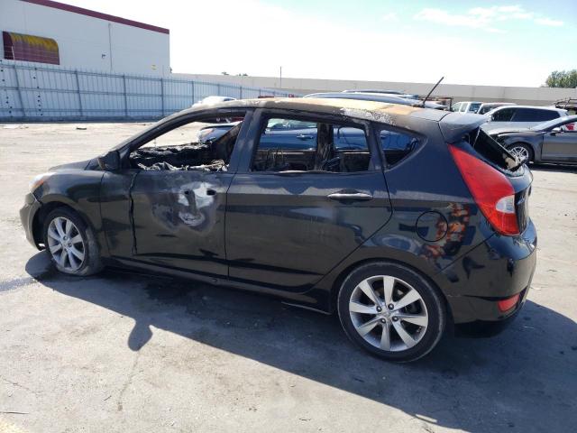 KMHCU5AE1CU043182 - 2012 HYUNDAI ACCENT GLS BLACK photo 2