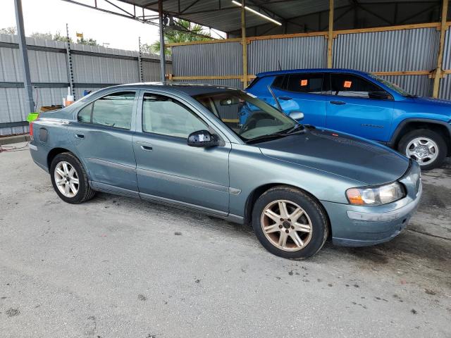 YV1RS61R422122010 - 2002 VOLVO S60 BLUE photo 4