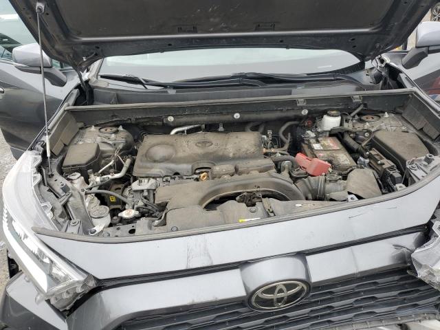 2T3P1RFV2MC157406 - 2021 TOYOTA RAV4 XLE GRAY photo 12