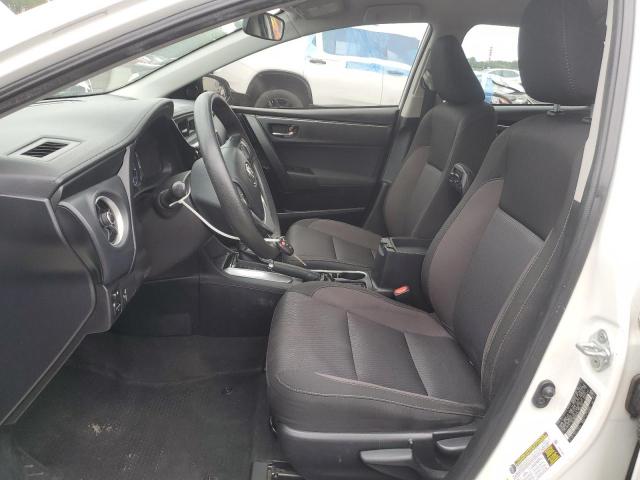 2T1BURHEXJC008308 - 2018 TOYOTA COROLLA L WHITE photo 7
