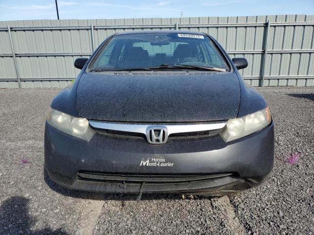 2HGFA16588H120976 - 2008 HONDA CIVIC LX BLACK photo 5