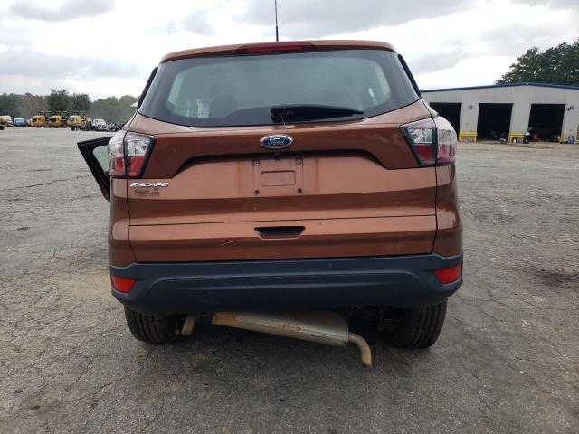 1FMCU0F79HUA02383 - 2017 FORD ESCAPE S BROWN photo 6