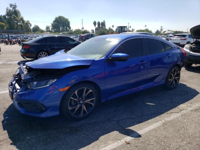 2HGFC2F86KH555027 - 2019 HONDA CIVIC SPORT 蓝色 照片 1