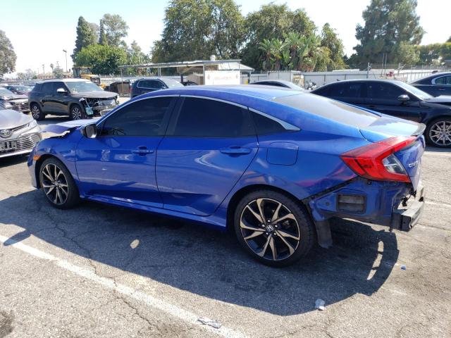 2HGFC2F86KH555027 - 2019 HONDA CIVIC SPORT 蓝色 照片 2