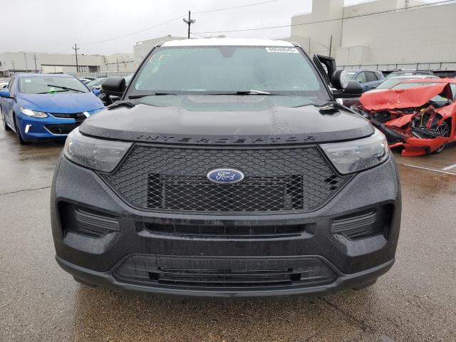 1FM5K8AC2MNA14316 - 2021 FORD EXPLORER POLICE INTERCEPTOR TWO TONE photo 5