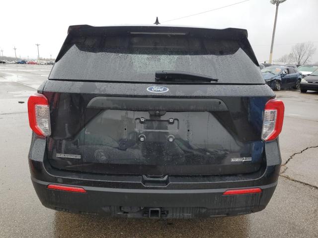 1FM5K8AC2MNA14316 - 2021 FORD EXPLORER POLICE INTERCEPTOR TWO TONE photo 6