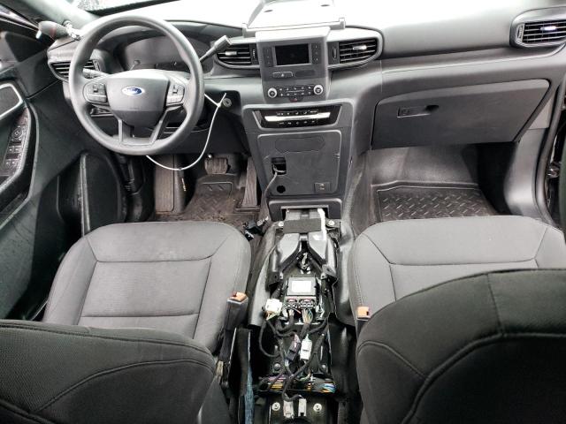 1FM5K8AC2MNA14316 - 2021 FORD EXPLORER POLICE INTERCEPTOR TWO TONE photo 8