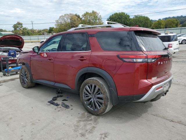 5N1DR3CB8NC201166 - 2022 NISSAN PATHFINDER SL RED photo 2