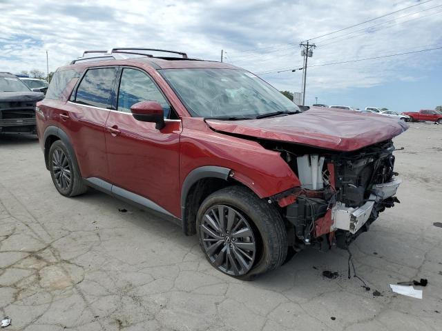 5N1DR3CB8NC201166 - 2022 NISSAN PATHFINDER SL RED photo 4