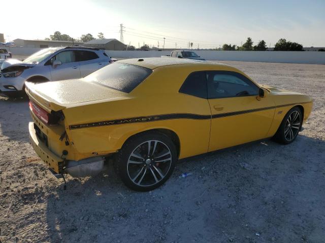 2C3CDYCJXCH229648 - 2012 DODGE CHALLENGER SRT-8 YELLOW photo 3