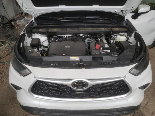 5TDGZRAH3NS115855 - 2022 TOYOTA HIGHLANDER XLE WHITE photo 11
