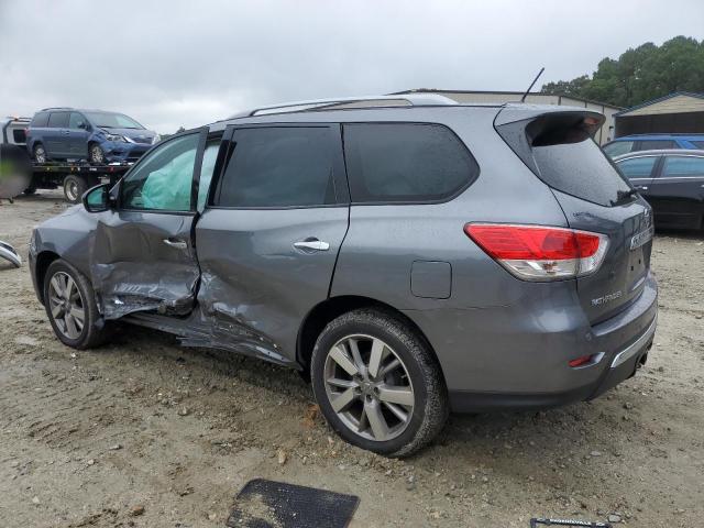 5N1AR2MM2FC658389 - 2015 NISSAN PATHFINDER S SILVER photo 2