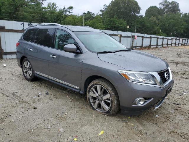 5N1AR2MM2FC658389 - 2015 NISSAN PATHFINDER S SILVER photo 4