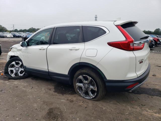 2HKRW2H53JH637499 - 2018 HONDA CR-V EX WHITE photo 2