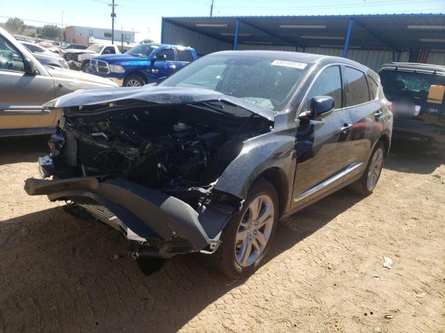 5J8TC2H70ML032132 - 2021 ACURA RDX ADVANCE BLACK photo 1