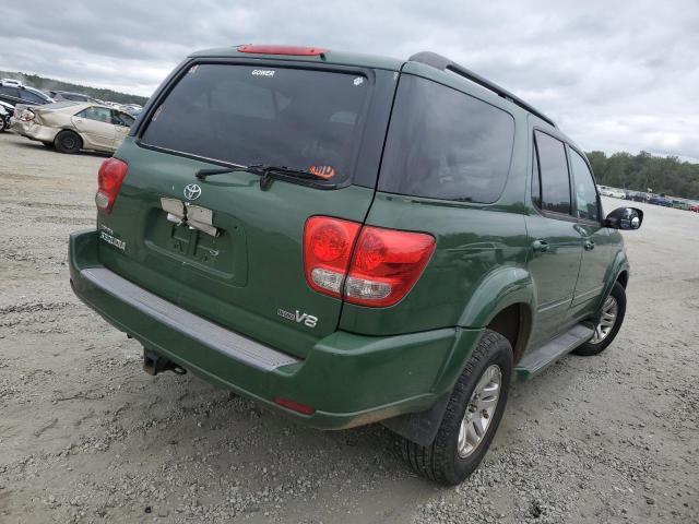 5TDZT38A35S264234 - 2005 TOYOTA SEQUOIA LIMITED GREEN photo 3