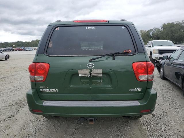 5TDZT38A35S264234 - 2005 TOYOTA SEQUOIA LIMITED GREEN photo 6