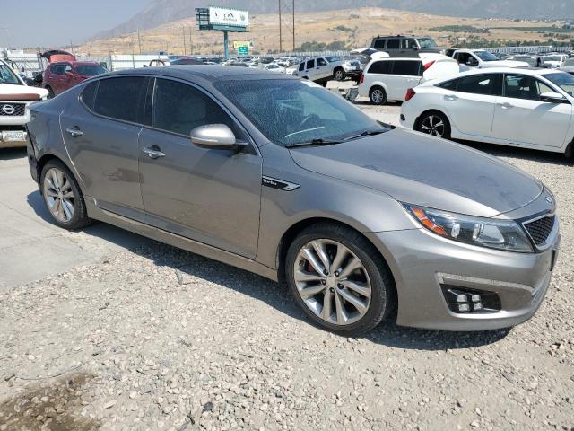 5XXGR4A67FG353244 - 2015 KIA OPTIMA SX GRAY photo 4