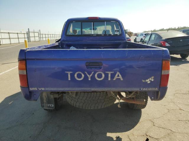 4TAWN74N6TZ148157 - 1996 TOYOTA TACOMA XTRACAB SR5 PURPLE photo 6