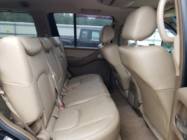 5N1AR18W75C728635 - 2005 NISSAN PATHFINDER LE BLACK photo 11