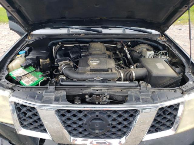 5N1AR18W75C728635 - 2005 NISSAN PATHFINDER LE BLACK photo 12