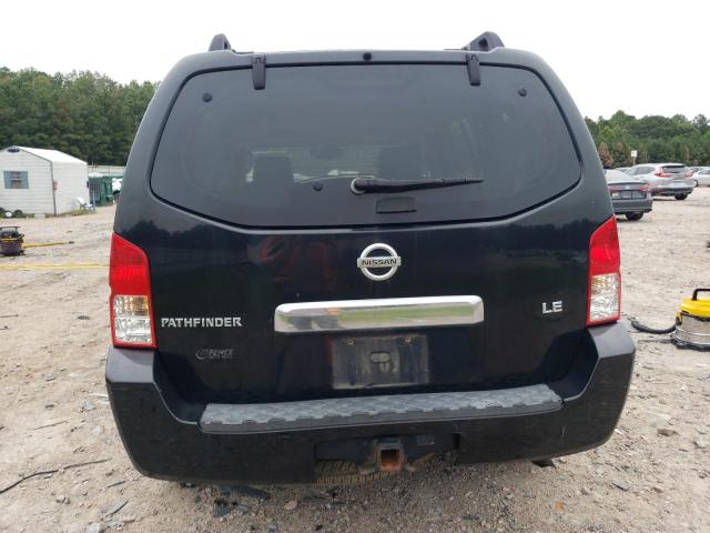 5N1AR18W75C728635 - 2005 NISSAN PATHFINDER LE BLACK photo 6