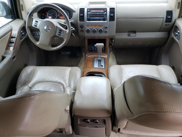 5N1AR18W75C728635 - 2005 NISSAN PATHFINDER LE BLACK photo 8