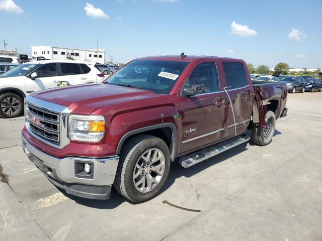 3GTP1VEC4FG232374 - 2015 GMC SIERRA C1500 SLT BURGUNDY photo 1