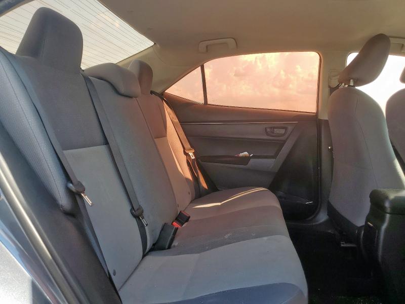 5YFBURHE2GP527118 - 2016 TOYOTA COROLLA L BLUE photo 10